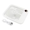 Desk fan with adjustable stand W30 white