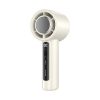 Portable fan with digital display LLD-F88 white