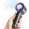 Portable fan with digital display LLD-F88 white