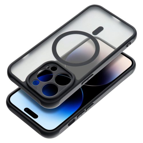 FULL MATTE MAG COVER case MagSafe kompatibilis - XIAOMI REDMI NOTE 14 PRO PLUS 5G black