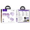 HOCO wireless earphone bluetooth TWS EQ19 purple