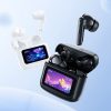 HOCO wireless earphones bluetooth with touch screen TWS EQ14 white