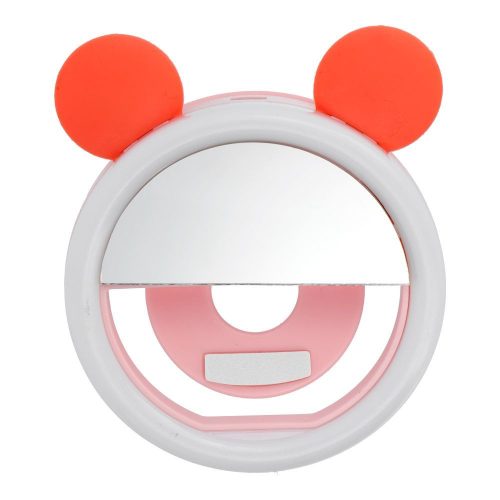 LED light ring for selfie on mobile phone RK12 orange