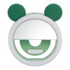 LED light ring for selfie on mobile phone RK12 green
