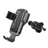 HOCO gravity car holder - air vent H80 black metal gray