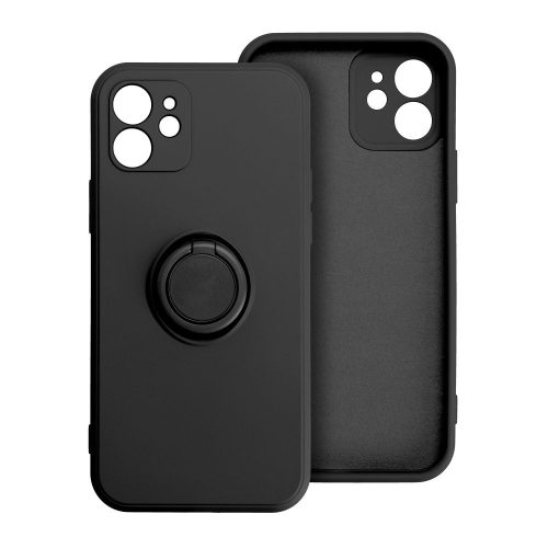 SILICONE RING case - XIAOMI Redmi Note 14 PRO 4G black