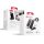 Forcell F-ENERGY Simply Charge 3in1 aluminium compatible with Apple Watch and Samsung Watch grey