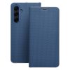 LUNA Oldalra nyíló tok Carbon - XIAOMI Redmi Note 14 PRO 4G blue