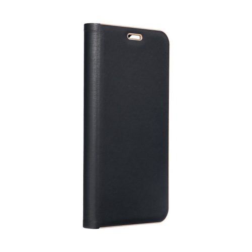 LUNA Oldalra nyíló tok Gold - XIAOMI Redmi Note 14 PRO 4G black