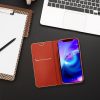 LUNA Oldalra nyíló tok Gold - XIAOMI Redmi Note 14 PRO 4G red