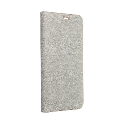 LUNA Oldalra nyíló tok Gold - XIAOMI Redmi Note 14 PRO 4G silver