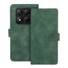 TENDER Oldalra nyíló tok - XIAOMI Redmi Note 14 PRO 4G green