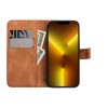 TENDER Oldalra nyíló tok - XIAOMI Redmi Note 14 PRO 4G brown