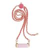 Chain / Rope with holder GLAMOUR fit all models 80mm max width PINK