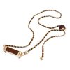 Chain / Rope with holder GLAMOUR fit all models 80mm max width BROWN