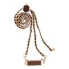 Chain / Rope with holder GLAMOUR fit all models 80mm max width BROWN