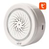 NEO NAS-AB02WT WiFi riasztó sziréna TUYA hőmérséklet- és páratartalom méréssel