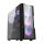 Darkflash DK431 Glass számítógépház + 4 RGB ventilátor (fekete)