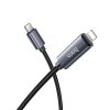 HOCO cable Type C to Lightning with display PD 27W X112 1 m black