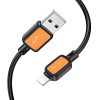 HOCO cable USB A to Lightning 2,4A X108 1 m black