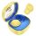 HOCO wireless earphones bluetooth TWS for kids EW111 yellow