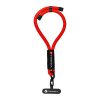 FORCELL F-DESIGN R10X40 wrist phone lanyard with adjustable length (max 20cm in the loop) red