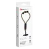 FORCELL F-DESIGN R10X40 wrist phone lanyard with adjustable length (max 20cm in the loop) green pink purple