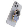 Phone stand ASTRONAUT - stick-on - blue