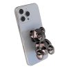 Phone stand BEAR - stick-on - black
