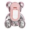 Phone stand BEAR - stick-on - pink