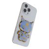 Phone stand DOLL - stick-on - blue