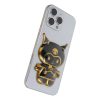Phone stand DOLL - stick-on - czarny