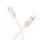 HOCO cable Type C to Lightning PD 27W X114 1 m pink