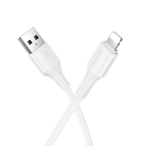 Cable USB A to Lightning Hoco 2,4A 1 m X120 white