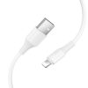 Cable USB A to Lightning Hoco 2,4A 1 m X120 white