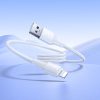 Cable USB A to Lightning Hoco 2,4A 1 m X120 white