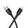 Cable USB A to Lightning Hoco 2,4A 1 m X120 black
