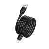 Cable USB A to Lightning Hoco 2,4A 1 m X120 black