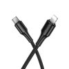 Cable USB C to Lightning Hoco PD 27W 1 m X120 black