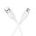 Cable USB A to Micro USB Hoco 2,4A 1 m X120 white
