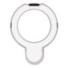 Phone stand CIRCLE GLITTER - stick-on - silver