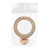 Phone stand CIRCLE GLITTER - stick-on - gold