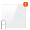 Érintőkapcsoló WiFi Avatto TS02-EU-W2 Dupla TUYA (fehér)