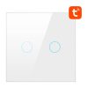 Érintőkapcsoló WiFi Avatto TS02-EU-W2 Dupla TUYA (fehér)