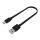 Green Cell GCmatte USB/USB-C kábel, 25cm, Ultra Charge gyorstöltés, QC 3.0