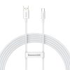 Baseus Superior USB - USB-C kábel, 100W, 2m (fehér)
