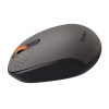 Baseus F01B vezeték nélküli egér, Tri-mode 2.4G BT 5.0 1600 DPI (szürke)