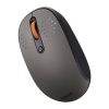 Baseus F01B vezeték nélküli egér, Tri-mode 2.4G BT 5.0 1600 DPI (szürke)