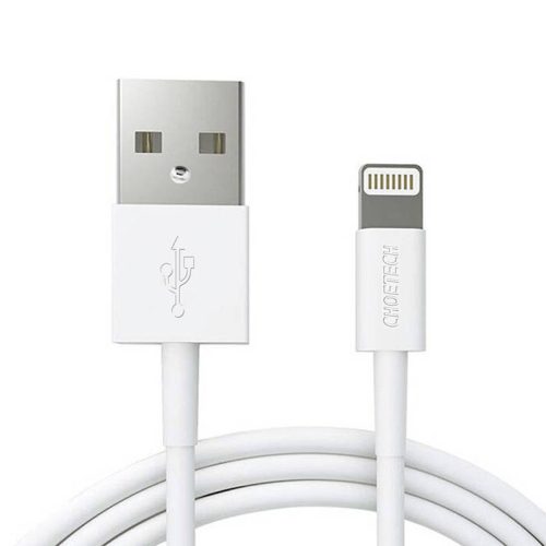 USB Lightning kábel Choetech IP0026, MFi, 1,2m (fehér)