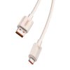 Baseus Habitat Series gyorstöltő kábel USB - USB-C, 100W, 1m (rózsaszín)
